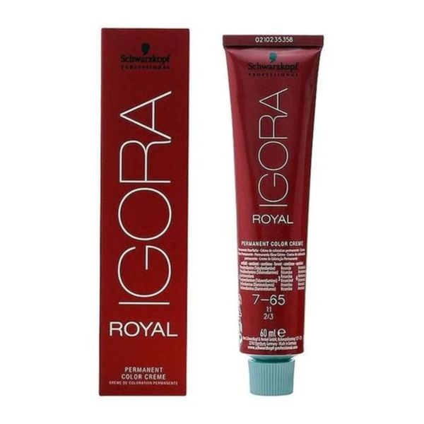 Schwarzkopf Igora Royal 7-65 Mittelblond Schoko Gold, 77 g (1er Pack)