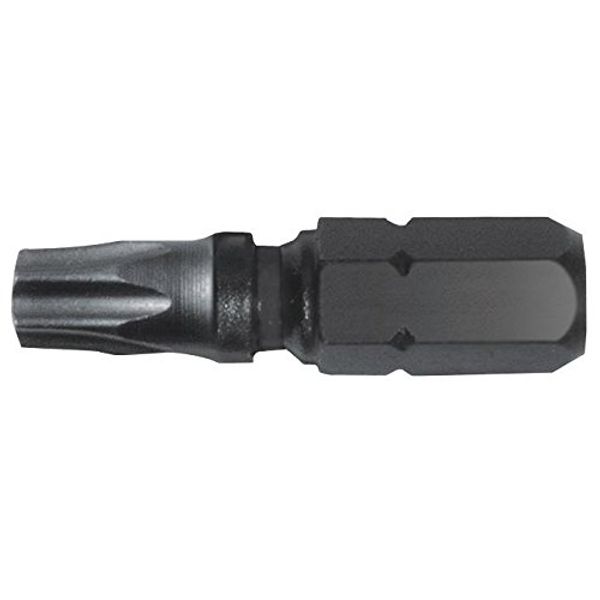 Screwdriver BIT, TAMPERPROOF TX25, Hex Driver Bits, Qty.1 | T4560 TXTP25