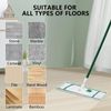 6 Pack Replacement Mop Refills Compatible with Libman Wet & Dry Microfiber Mop, Reusable Washable Mop Head Replacement Pads for Cleaning Multi-Surface Floor