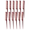 Krest Goldilocks #g5 8-1/2" Rattail Comb Extra-fine Tooth