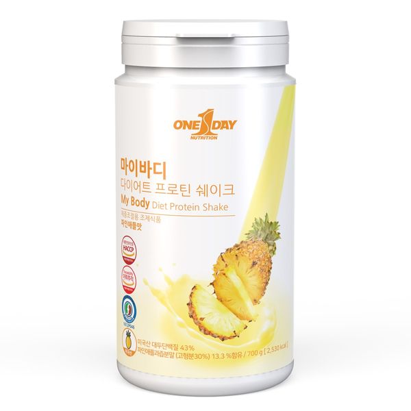 My Body Diet Protein Shake Pineapple Flavor, 1 ea, 700g