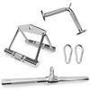 A2ZCare Cable Attachments: Double D Handle, Rotating Straight Bar, V Shaped Bar