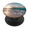 Beach Ocean Sunset Wave - Tropical Sand PopSockets Adhesive PopGrip