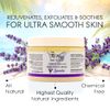 The Keys Salt Scrub Premium Exfoliating Sea Salt Body Skin Scrubs - Made with Pure Florida Sea Salt (Lavender, 12 oz)