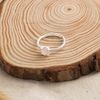 Philip Jones Rose Quartz Adjustable Ring