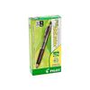 PILOT Precise Gel BeGreen Refillable Retractable Rolling Ball Pens Fine 12-Count