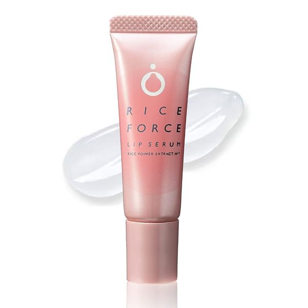 Riceforce No.7 Lip Serum, Lip Base, Gloss, Official 0.3 oz (8 g) x 1 Bottle, Lip Care, Lip Make, Lip Care, Moisturizing, Drying, Rice Power No. 7