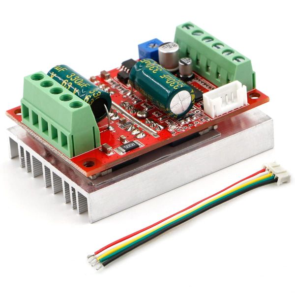 RioRand 350W 6-60V PWM DC Brushless Electric Motor Speed Controller with Hall