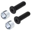 ECSiNG 2 Set SSD Solid Stated Hard Drive Screw with Srew Ring Replacement Compatible with PS5 SSD Screw and Ring Replacement Repair Accessories