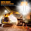 60W LED Temporary Work Light Industrial Construction Jobsite Work Lamp 8,700lm