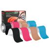 PHYTOP Kinesiology Tape Pre-Assembled Physio Tape Mix Set (4)