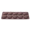 Tala 10 Easter Egg Shape Silicone Chocolate Moulds, Brown