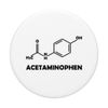 Acetaminophen Formula Shaped PopSockets Swappable PopGrip