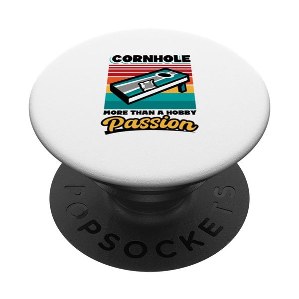 Cornhole more than a hobby a passion - Cornhole PopSockets Adhesive PopGrip
