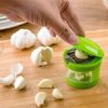 Touchless Garlic Chopper and Slicer BPA-free higher grade ABS Plastic Container.