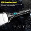 Rechargeable LED Flashlight Tactical Police Super Bright Torch 3 Mode Light