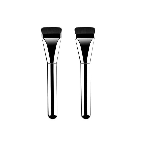 Bzzerumy 2 stück Make Up Pinsel Set - Foundation Pinsel, Make-up Pinsel, Schminkpinsel, Make Up Pinselset, Pinsel Makeup, Hochwertige Makeup Brushes Set, Make Up Pinsel & Zubehör