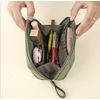 Happiness Store Simple Makeup Pouch, Compact Makeup Pouch, Compact Makeup Pouch, Makeup Pouch, Mesh Pouch, Light Green