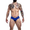 Cut4MEN Men's High Cut Cheeky Briefs Classic (Pack of 1), royal