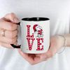 CafePress Snoopy Love 11 oz (325 ml) Ceramic Coffee Mug