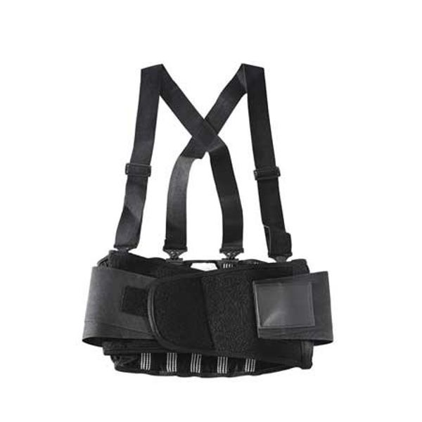 Back Support W/Suspenders, Contoured, 2XL