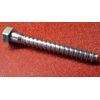 Zinc Hex Head Lag Screw 9/16 Hex Size 3/8 Thread x 3.0" Length, 50 pcs