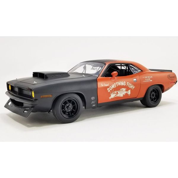 Acme 1:18 Scale 1971 Plymouth Hemi Cuda - Pork Chop's Somethin Fishy A1806131