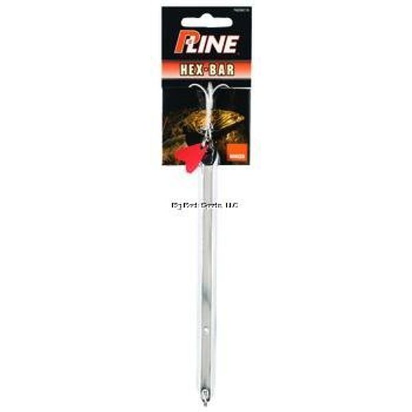 P-Line Chrome Hex-Bar Jig, 12 oz/8"