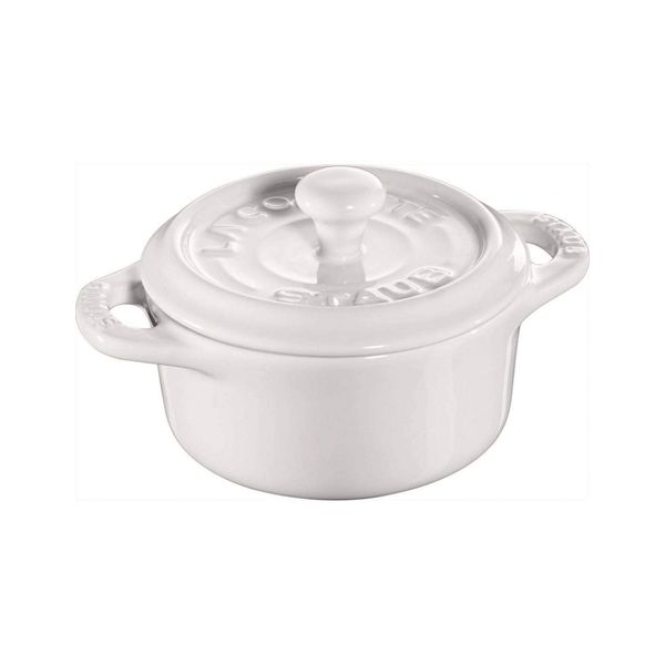 Staub Cocotte Ceramic White 40511 - 083 10 cm