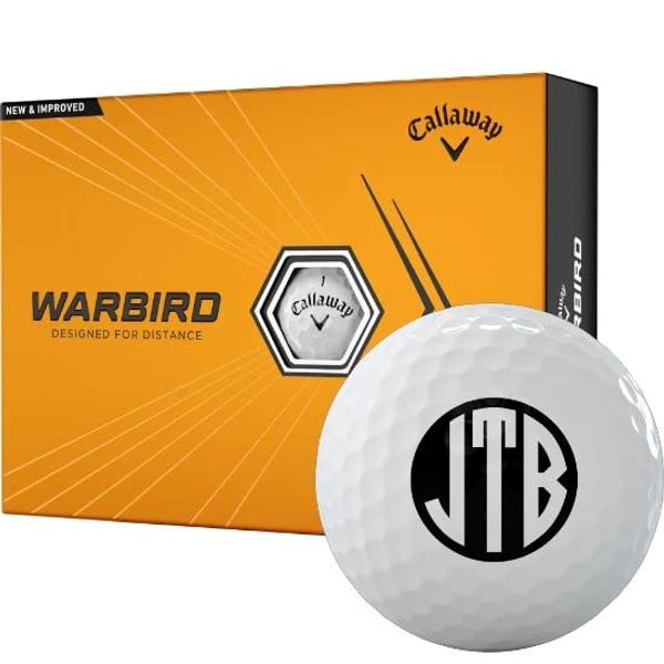 Callaway Golf 2023 Warbird Monogrammed Golf Balls