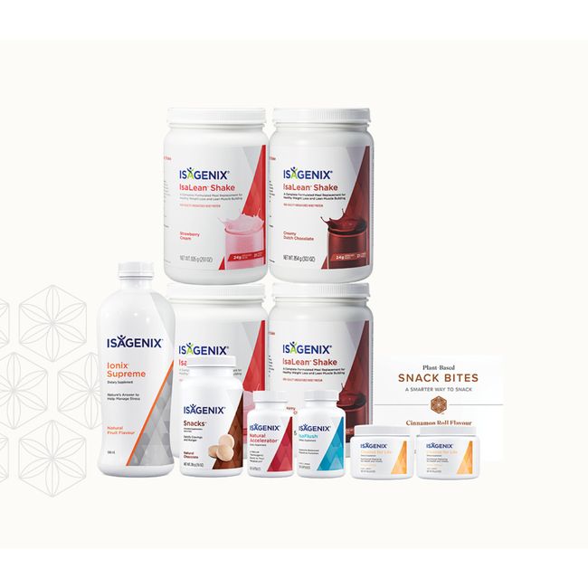 Isagenix 30 Day Reset Pack, Isalean, Isaflush, Cleanse