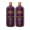 CHI Deep Brilliance Olive & Monoi Moisture Shampoo 32oz & Conditioner 32oz Duo