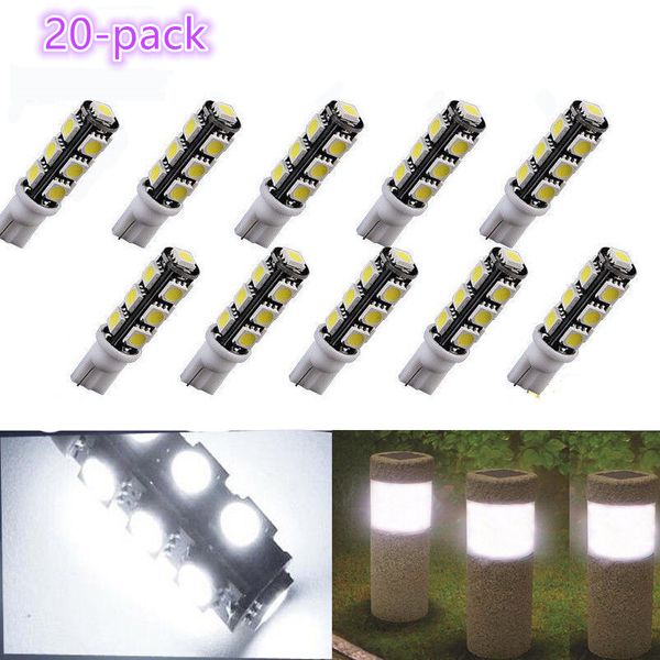 20- T10 Low Voltage Landscape Light LED conversion 13 Cool White led's per bulb