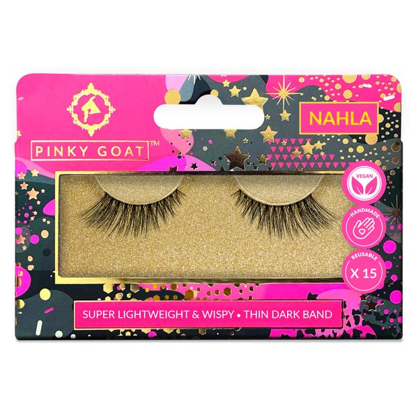 pinky Goat NAHLA Natural Vegan Lashes