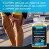 Glucosamine & Chondroitin 120 Softgels Support Joints & Bones Regeneration