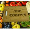 Large Cutting Cheese Charcuterie Board 14" x 10" Rectangle Engraved Personalized