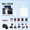 Viviber Type C SD Card Reader, 2 in 1 External Memory Card Reader, No Setup, SD/TF Card Reader, USB 3.0 High Speed Two-Way Data Transfer, Type-C iPhone16, Data Migration, Smartphone Transfer, Import