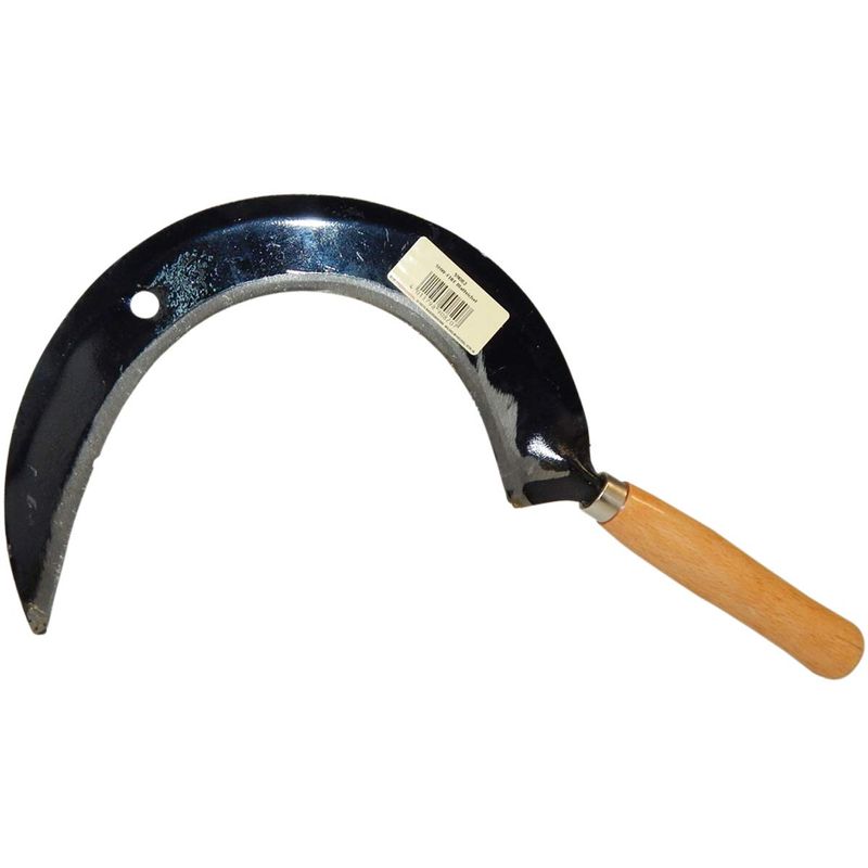 SHW-FIRE Leaf sickle for the garden with wooden handle, hand-forged ...