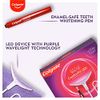 Colgate Optic White ComfortFit Teeth Whitening Kit with LED Light and Whitening Pen, LED Teeth Whitening Kit, Enamel Safe, Works with iPhone and Android