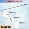 Probe with Eye to do Lab Dissections Comes with Double Ends Lab Supplies for Students Lab Technicians (Probe - 5 Pcs)