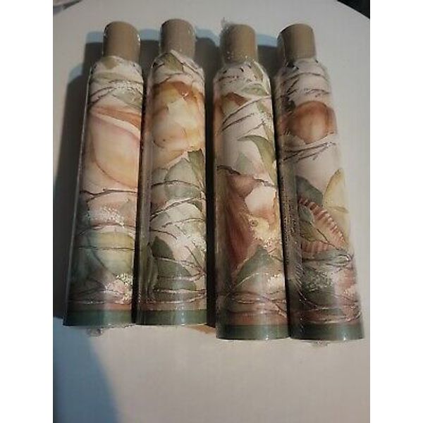 4 Carefree Wallpaper  Border 5 YARD ROLLS BOTANICAL SEALED MATCHING NICE