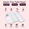Booty Wipes Gentle Cleansing Wipes Aloe Vera Vitamin E Flushable 80 Count