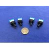 4 Pieces Waterproof Boot Toggle Switch Spst Mts-101 6mm 1/4 Small On/off on B12
