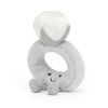 Jellycat Amuseable Diamond Ring - H : 20 cm x L : 12 cm