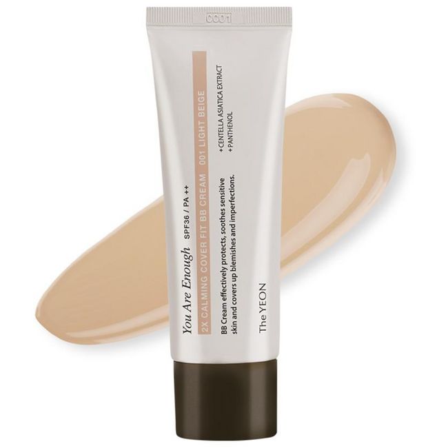 The YEON Double Calming Cover Fit BB Cream 50ml / SPF36 PA ++