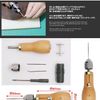 MAKOTOYA KATAMISI Speedy Stitcher, Hand Sewing Machine, Hand Sewing Machine, Threader, Leather Sewing Needle Set