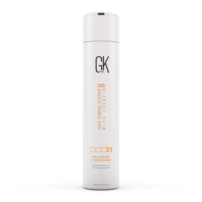 GK HAIR Global Keratin Balancing Conditioner (10.1 Fl Oz/300ml) For Oily & Color Treated Hair Daily Use After Shampoo Conditioning Deep Cleanser & Impurities Remover Restores pH Levels