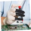 PACKOVE 200pcs Static Black Conductive Protectors for Electronic Assembly Maintenance and Crafting