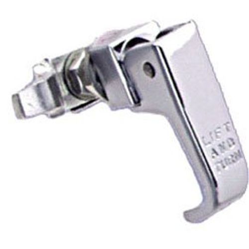 Southco 62-10-11 Polished Chrome Lift and Turn Compression Latch, Adjustable Grip