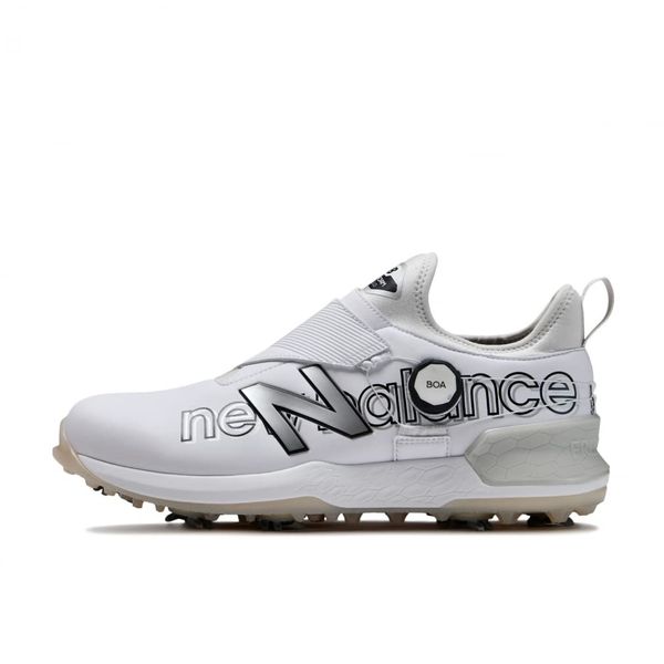 New Balance FRESH FOAM 2500 UGB2500 Golf Shoes, W (white/silver)